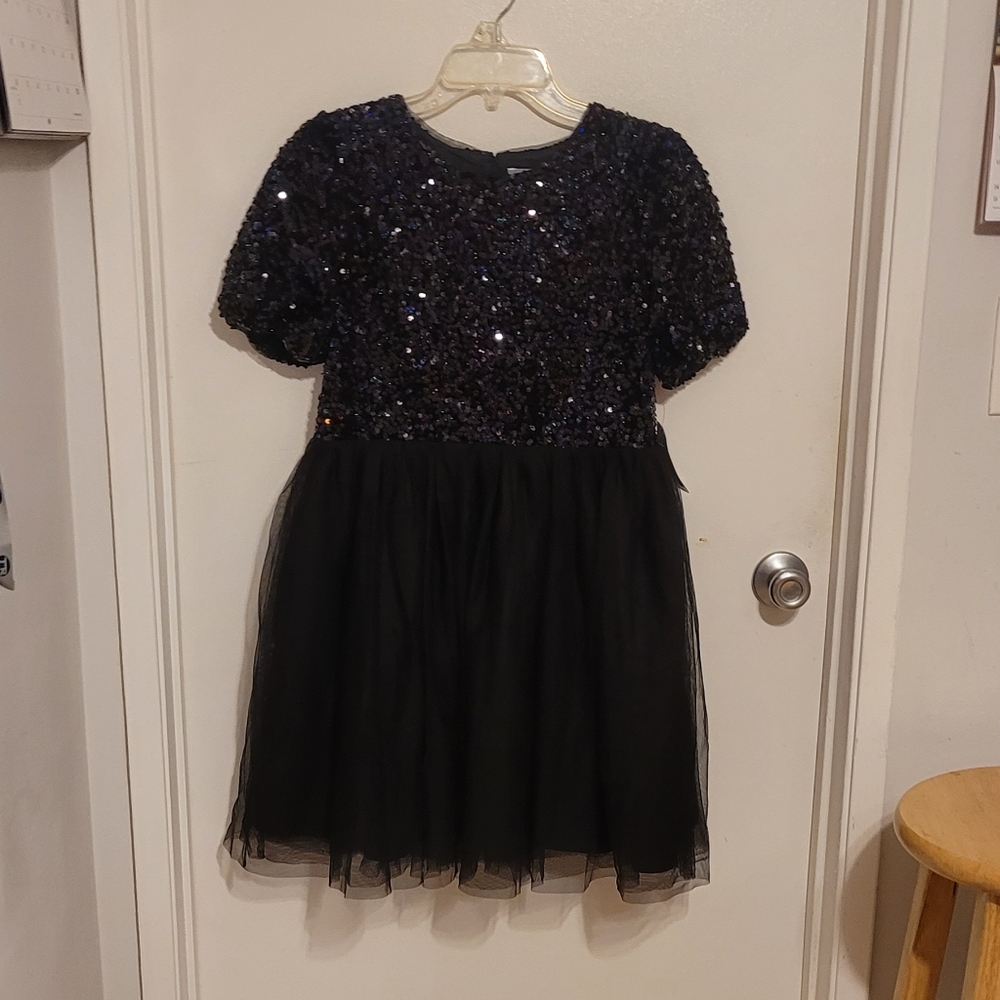 Girls Dress - Size XL 14/16 - Cat & Jack Brand  - New w/Tags - Black
